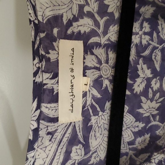 Daughters of India Kyra MIDI Dress - Blue Iris - Picture 8 of 9